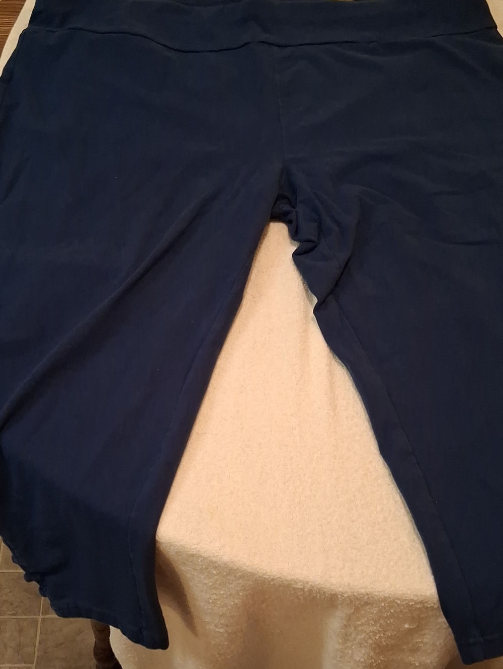 Terra & Sky Navy Pull-On Girls' Leggings